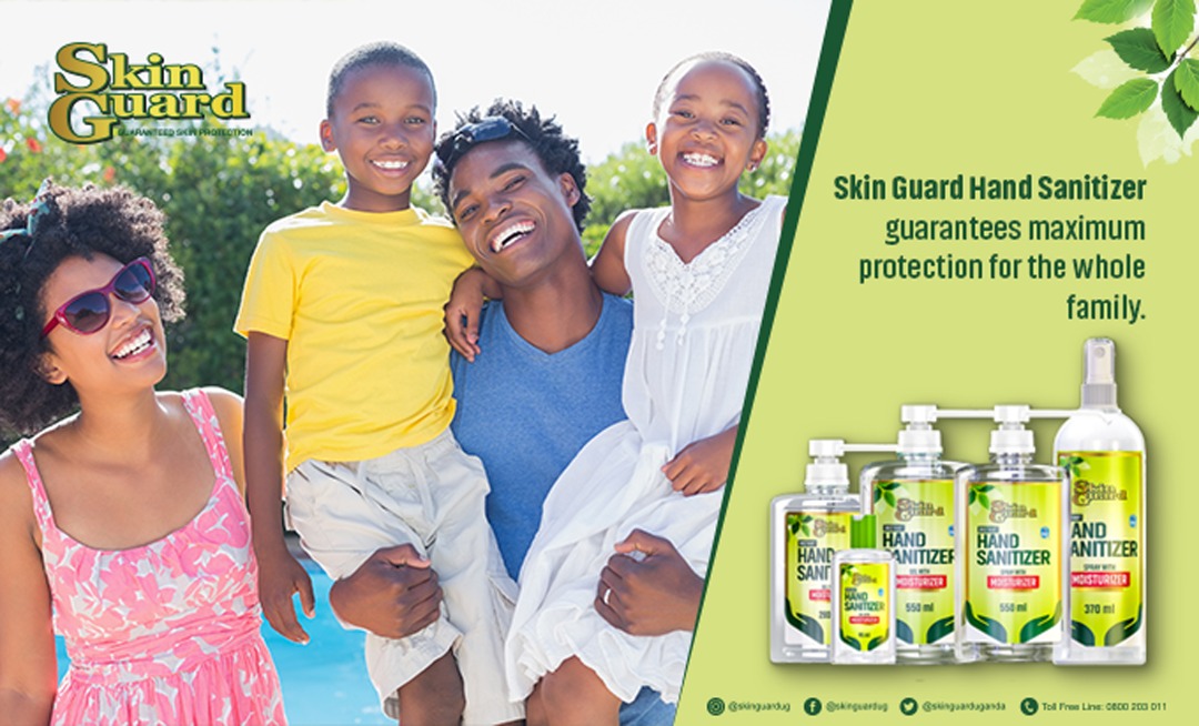 SkinGuardUganda's tweet photo. Skin Guard guarantees maximum protection from germs for the whole family, get yours at https://t.co/OwlltHwfeP
#GuaranteedSkinProtection https://t.co/VOdptcyFAY