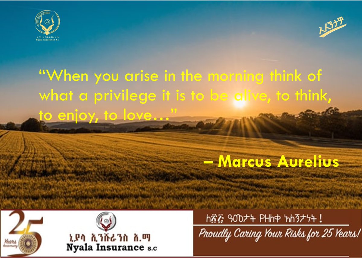 InsuranceNyala's tweet photo. #Monday
#HappyMonday
#MondayMotivation
#NyalaInsurance
#Protectionwithcare https://t.co/5lrefcxklb