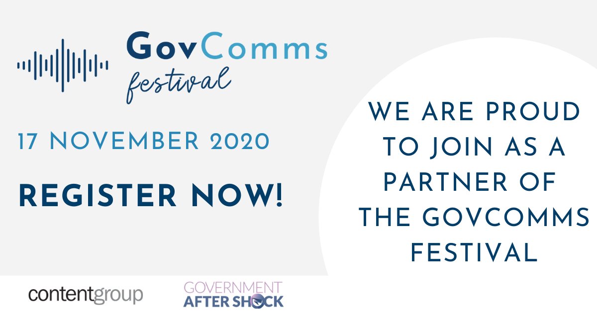 There is just one day left until the world first #GovCommsFestival
To join us for the Festival, visit: hubs.la/H0zY5YS0 
#GovAfterShock <a href="/OPSIgov/">OECD Observatory of Public Sector Innovation</a> <a href="/contentgroup/">contentgroup</a>