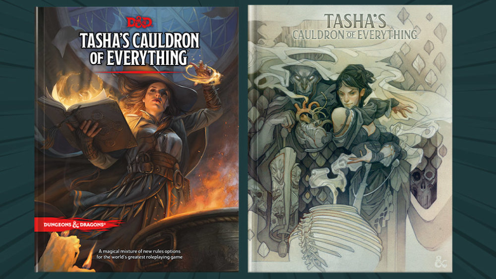 TtlPrtyChll's tweet photo. D&amp;D giveaway: Tasha’s Cauldron of Everything 

Going to give one lucky winner the newest #DnD sourcebook. Ends on Nov 18th. 

To enter:

Like
Retweet
Comment with your fave NPC 
&amp; Follow https://t.co/GrXkcF6y9F