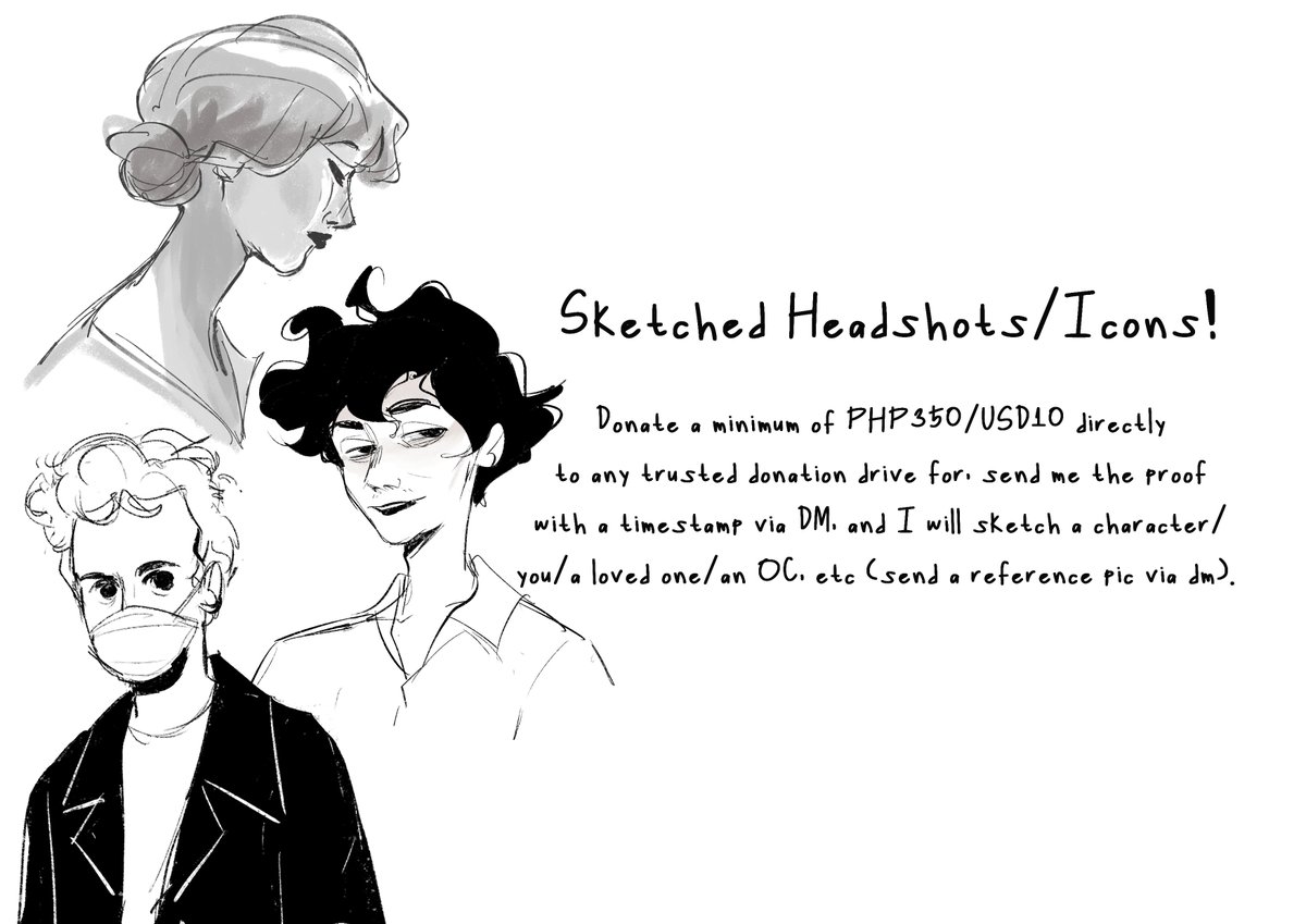emillustrating's tweet photo. if you can take your time to look through the thread below and donate directly to any of the donation drives, I'll draw something for you!! taking 5 slots, dm to reserve❤️
  
#UlyssesPH 
#PhilippinesNeedsHelp https://t.co/aDrdx2FdQX
