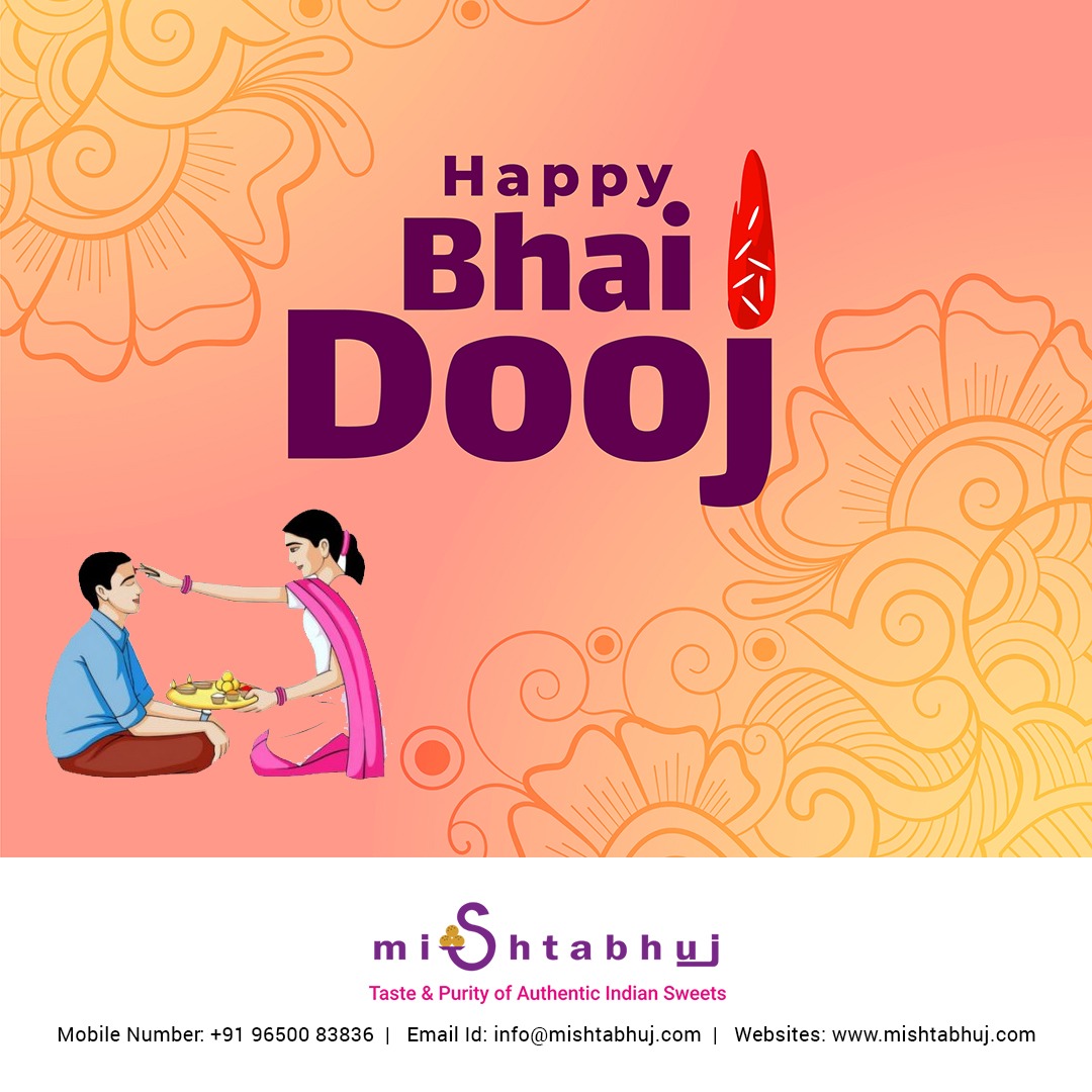 mishtabhuj's tweet photo. May this Bhai Dooj add sweetness to your life and bring you endless joy.
Best wishes for Bhai Dooj!
#bhaiduj #bhaidooj #bhaidoojspecial #bhaidoojgifts https://t.co/G3la2Y4qUO
