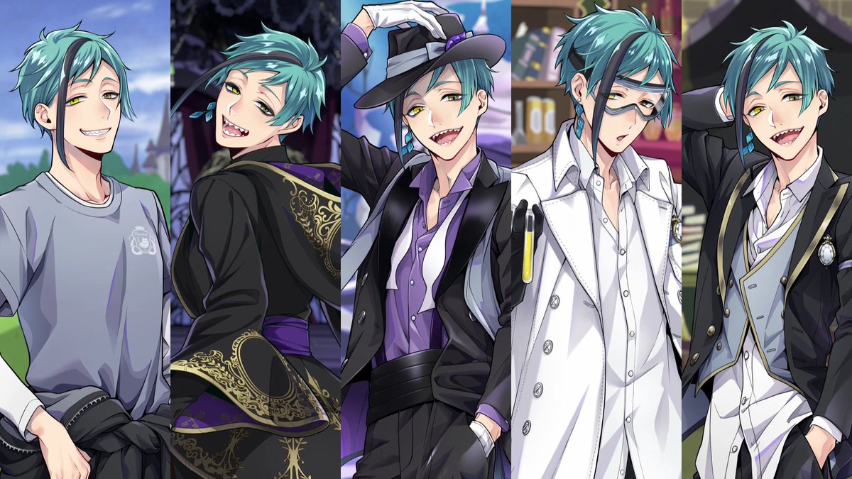 オクタヴィネル寮2年、フロイド・リーチ（CV.岡本信彦）。 ジェイドと