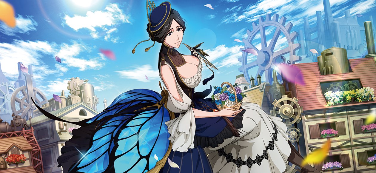 希少 BLEACH Brave Souls ブレソル スクエア缶バッジ 卯ノ花烈