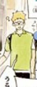 very much liking tsukki's green shirts 