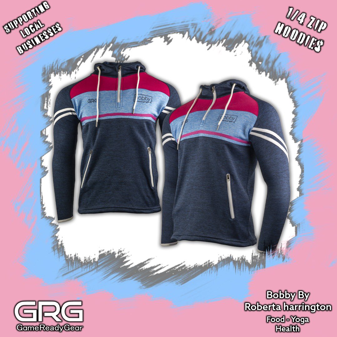GrgSportswear's tweet photo. Delighted to have kitted out @RobertaHarr with her first personalised GRG hoodie..

Check out her website:
https://t.co/3cPrJGclam

All things:
• Yoga 🧘🏼‍♀️ 
• Food 🧁
• Healthy Living 🍃 

#grgsports #bobby #beready #shoplocal https://t.co/t5AbtB67eQ