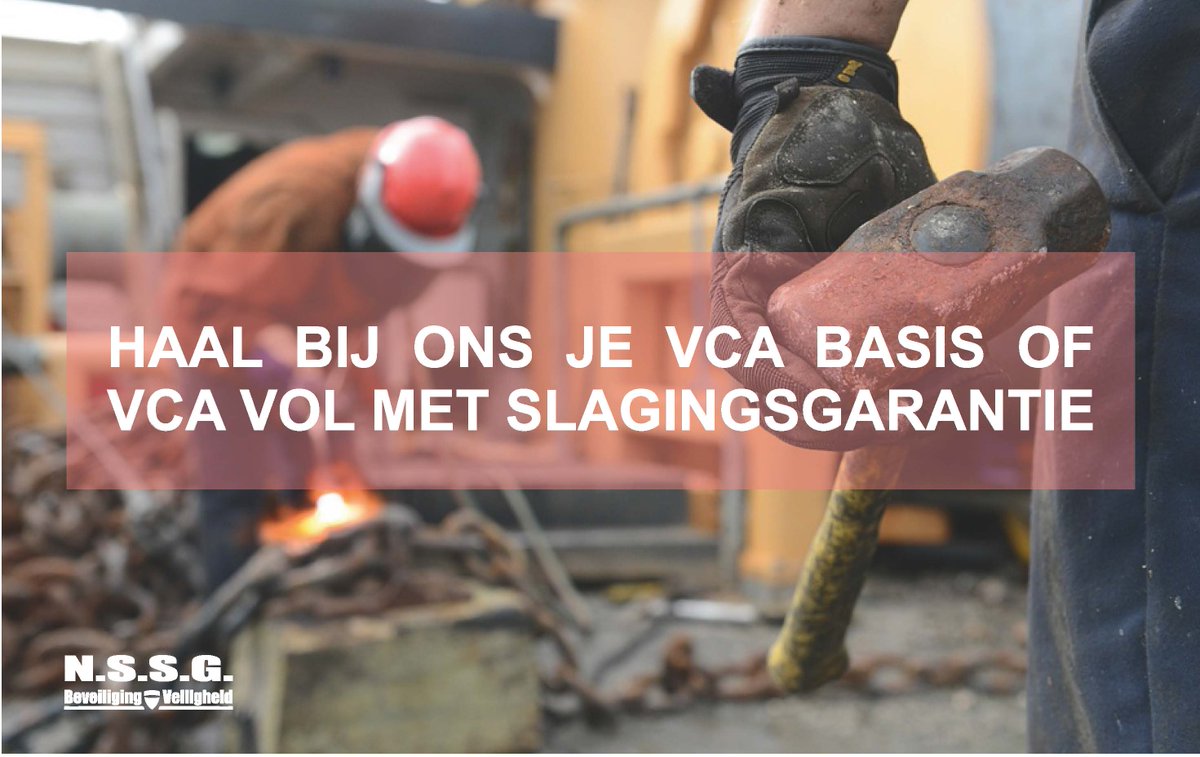 Snel en gemakkelijk uw VCA certificaat halen op woensdag 09 december 2020. VCA Basis of VCA Vol voor €188 excl BTW! Ruim 2000 tevreden klanten! #vcabasis #vcavol #1dag - mailchi.mp/6a312be449ad/v…