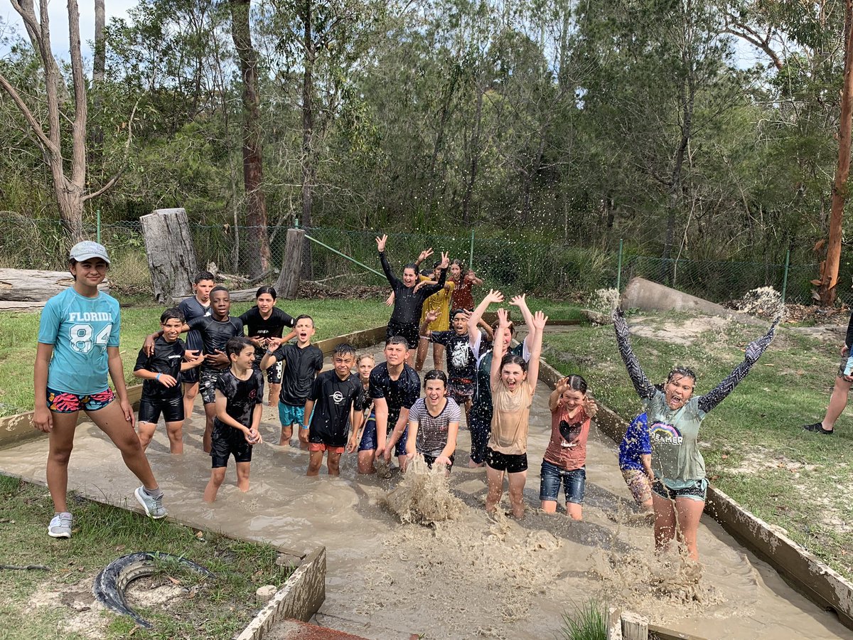 MissGSwift's tweet photo. #stage3camp2020 MUD WORLD! @Sherwood_Grange https://t.co/y9vuF7crhD