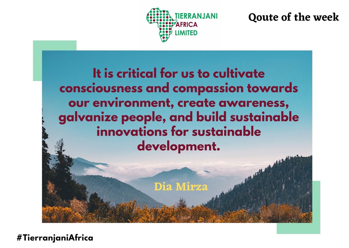 #quoteoftheweek 
Sustainable development is the future and that future is NOW! Let's have long time solutions and better business models.

How do you build a sustainable business?

#sustainabledevelopment #business #touroperator #sustainablethinking
