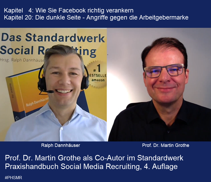 1A_Recruiting's tweet photo. Was bedeutet „DESINFORMATIONSANGRIFFE gegen die Arbeitgebermarke“ und welche Relevanz hat „FACEBOOK“ heute im #Social #Media #Recruiting? 
Interview mit Co-Autor @MartinGrothe aus Berlin. https://t.co/yD1r7pqXg9 Danke @AnjaLuethy @Springer_Gabler https://t.co/PH7fnUYCp6