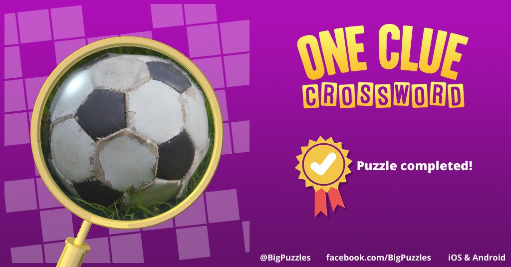 SecureTeam's tweet photo. I completed a puzzle in One Clue Crossword. Play now for free!
https://t.co/UfzKP81MjA #OneClueCrossword https://t.co/SL2I1YY7ty