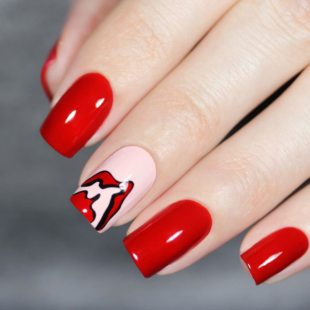 Today wanna warm you guys with this bright red mani☀️
.
Thanks IG a_ku_la💞
Used our stamping plate #49336 in the following link🥰
👉bornprettystore.com/born-pretty-re…
.
#bornprettystore #nailstyle #nail