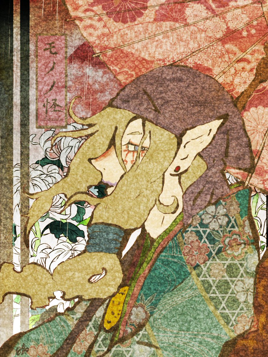 #皆さん線画と塗った後を見せてください 