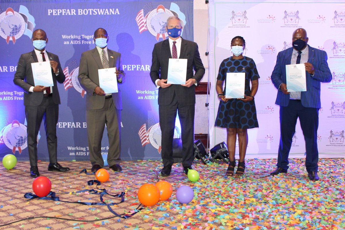 12 November 2020, <a href="/mohwbw/">Ministry of Health and Wellness</a> launched the National Implementation of Integrated Community Based Health Services Guidelines (ICBHS). The development was led by <a href="/mohwbw/">Ministry of Health and Wellness</a> and Wellness task team, supported by <a href="/USAID/">USAID</a> and <a href="/PEPFAR/">PEPFAR</a> and <a href="/fhi360/">FHI 360</a> 
#HealthForAll #ICBHS