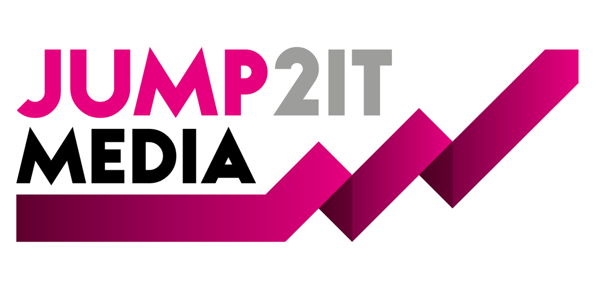 Jump2ITMedia's tweet photo. Bold, bright and stylish, we're thrilled to share with you the brand new Jump 2 IT Media logo!

To coincide with our 13th birthday, we thought we'd celebrate the company hitting its teenage years with a fresh new look!

Keep your eyes peeled for our new website, coming in 2021! https://t.co/SBinzP2x2r