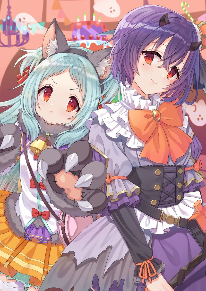 最近の
#皆さん線画と塗った後をみせてください 