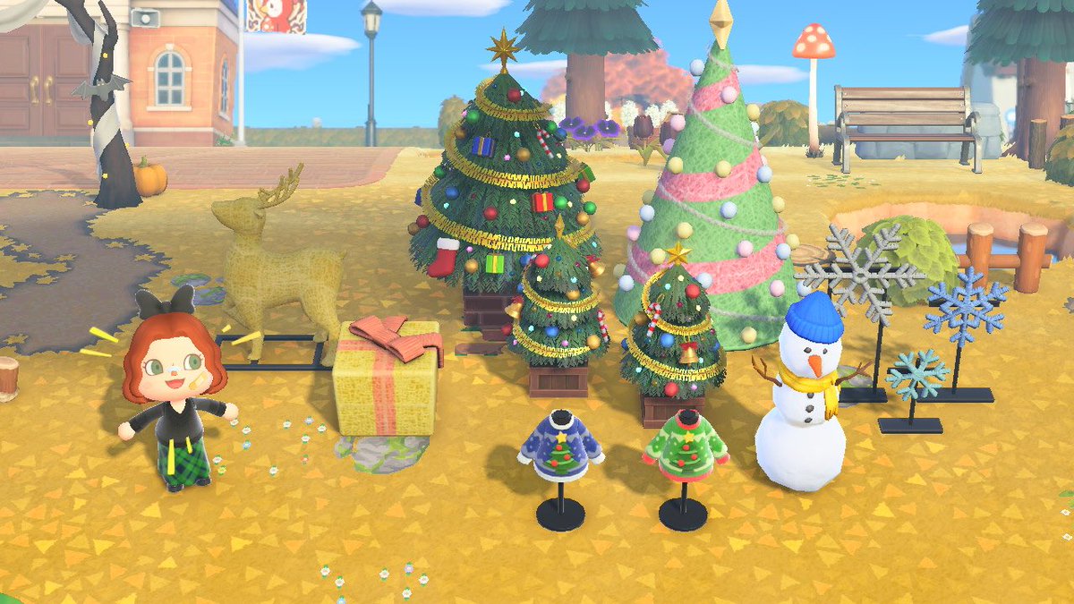 AcnhVictoria's tweet photo. ⛄️ GIVEAWAY NOËL ⛄️

Participez pour gagner les items de Noël qu’il y a sur la photo 🎄 

Pour participer : 
• rt + follow :) 

Tirage au sort : 22/11 🎁

Bonne chance ! 

#ACNHgiveaway #Acnhentraide #acnh #AnimalCrossingNewHorizions https://t.co/4EnPgMvQ4x