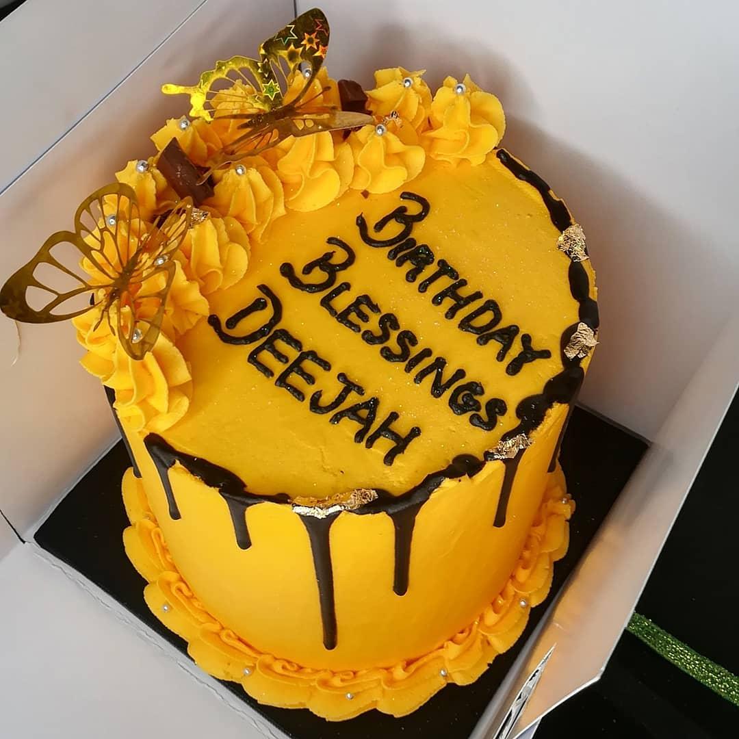Discover more than 136 yellow theme birthday cake best in.eteachers