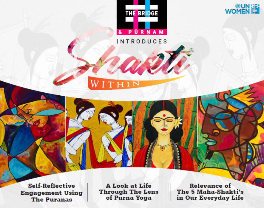 TheBridgeTalks's tweet photo. Experience an inclusive platform for discussion and self-reflective engagement to get attuned with yourself. The Bridge invites you through the virtual workshop 'Shakti Within' to dig deeper and explore with us on this journey on 25th November 2020. https://t.co/W1f6hVOacs