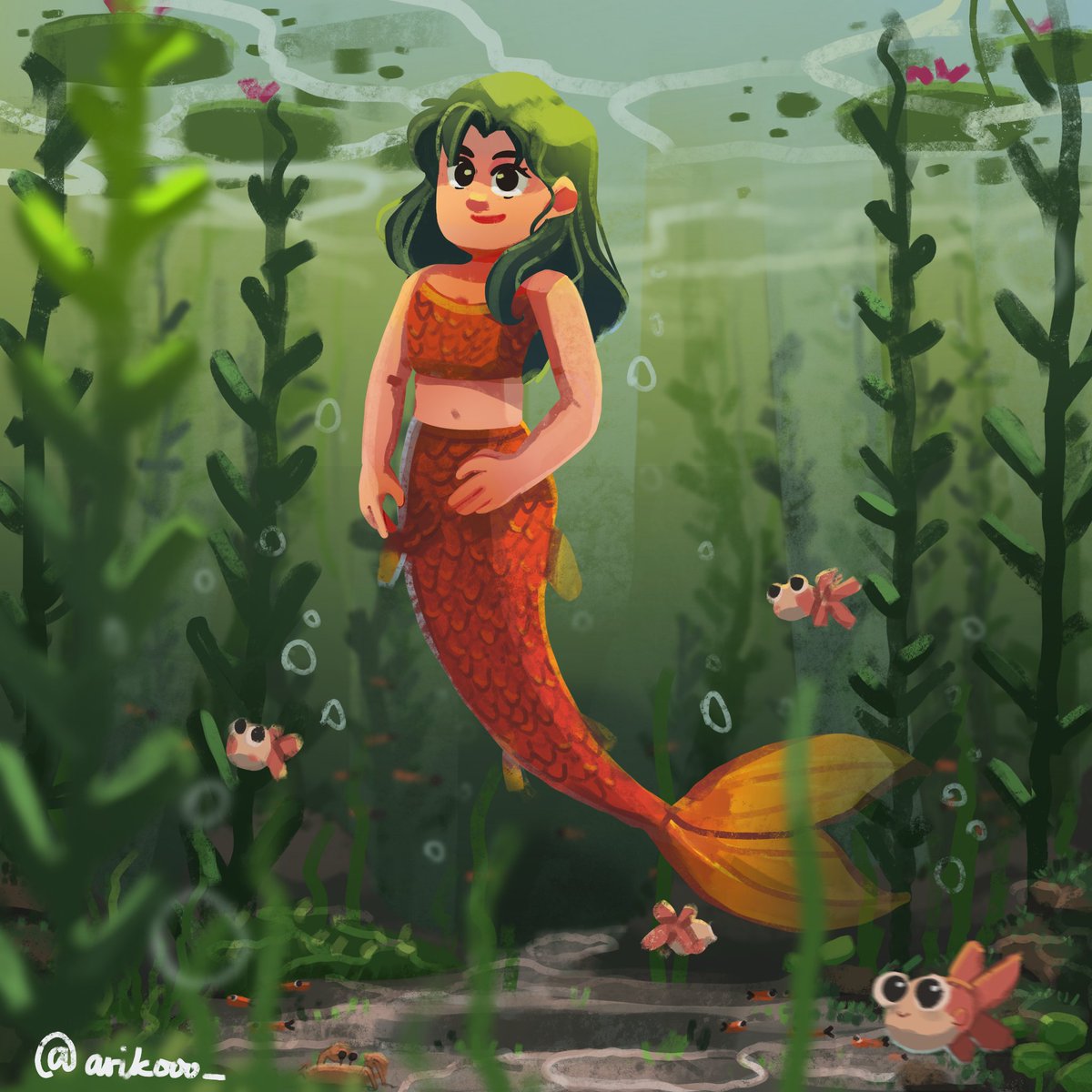 arikoo_'s tweet photo. Random artwork https://t.co/ezstw1RthK