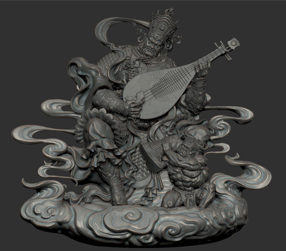 ABOUTCG_ORG's tweet photo. 新ZBrush造形コース:持国天
New ZBrush course:Dhṛtarāṣṭra
#ABOUTCG #zbrush https://t.co/LzUcH7ysOk