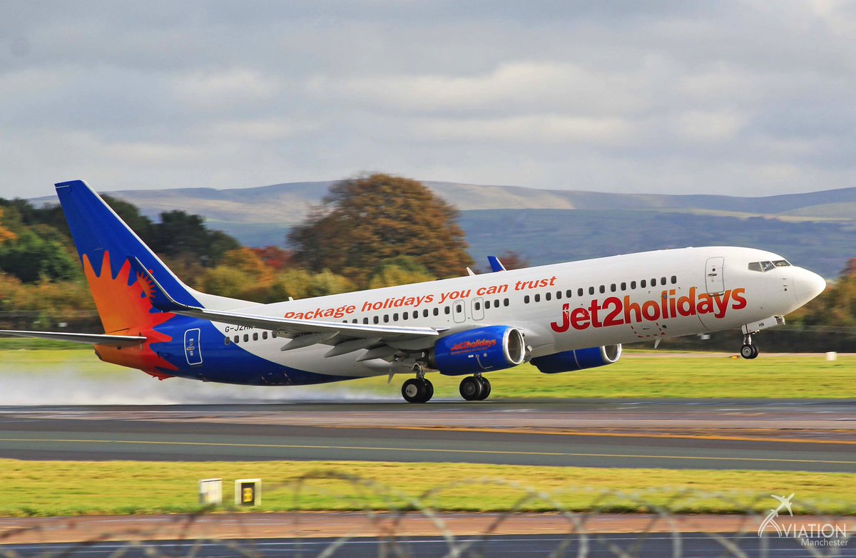 ukaviator1's tweet photo. Jet 2 Holidays 737-800 G-JZHN Rotating From Runway 23R At @manairport ✈️ @jet2tweets @manairport @boeing #Jet2 #Jet2Holidays #737Fans #Boeing #Jet2fans #Manchester #Aviation #Planes #canon #Airport #Runway #Weather #Avationphotography #planespotting #planespotter #Jet2view https://t.co/EH4YwMKSTc