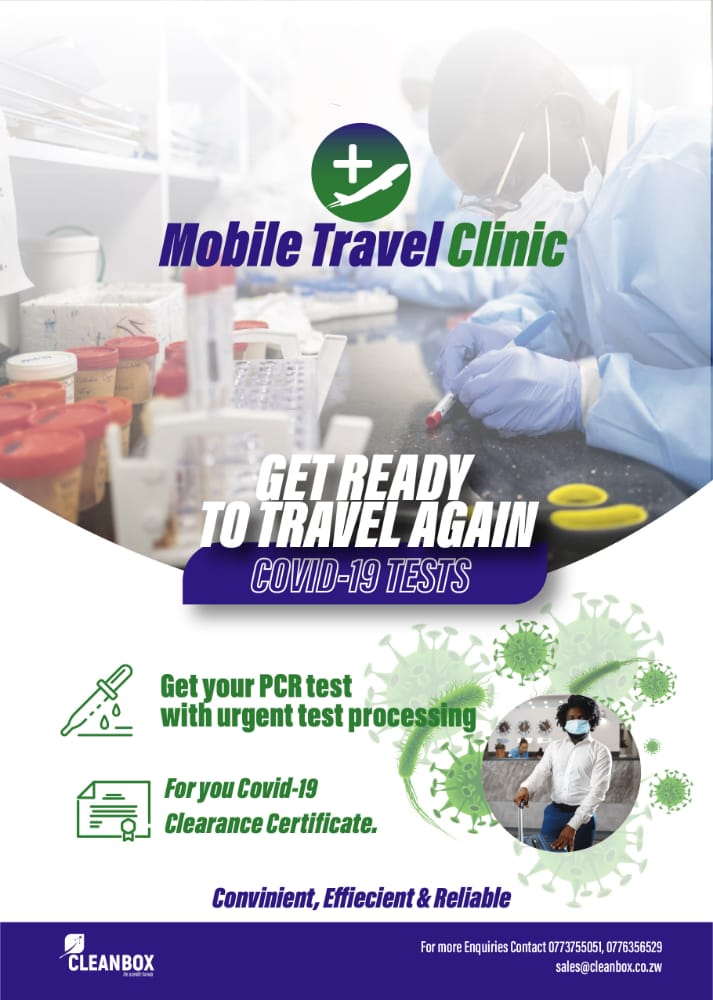 _CleanBox's tweet photo. Get your PCR test done with CleanBox Mobile Travel Clinic. 

Where ever you are, we provide convenience, efficiency and reliability. Results within 2-4hrs or 24hrs .  

Contact 0773642677 / 0776356529 or email sales@cleanbox.co.zw

#PCRtest #cleanbox #Zimbabwe #Harare https://t.co/kMLzycjLTx