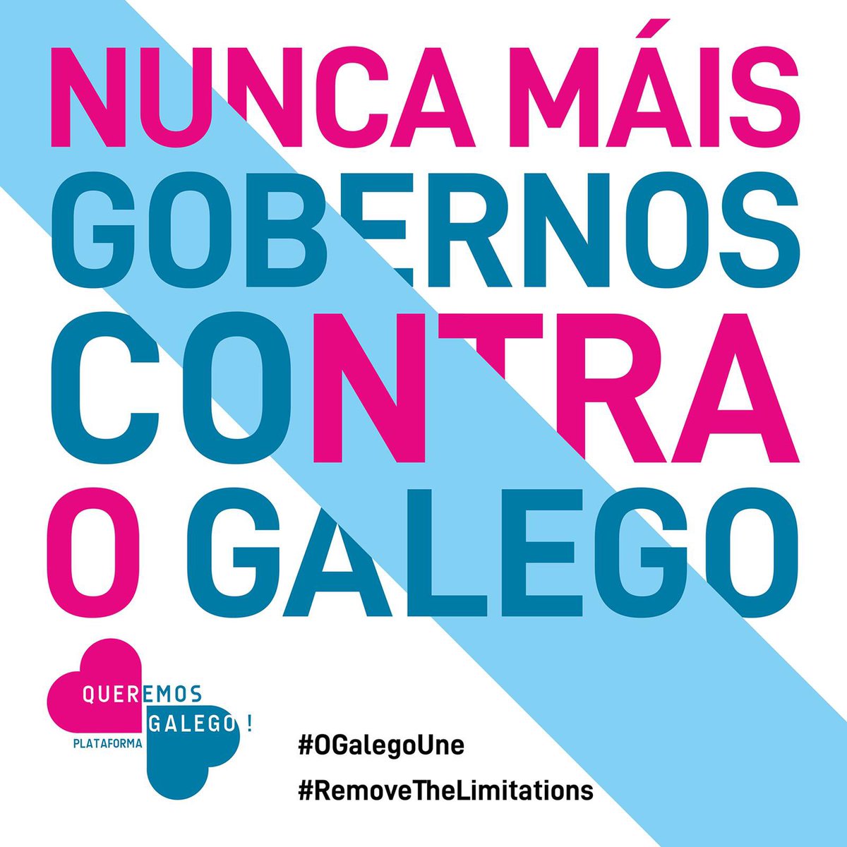 amesanl's tweet photo. 🔴🔴🔴NUNCA MÁIS GOBERNOS CONTRA O GALEGO!
CONCENTRACIÓN 4a feira (mércores), 11.30, sede do @ppdegalicia
Retiren iniciativa paralmentar contra o recoñecemento da pluralidade lingüística na #LOMLOE para reducir (máis) o galego nas aulas
#OGalegoUNE #RemoveTheLimitations https://t.co/u2RJHMchOr