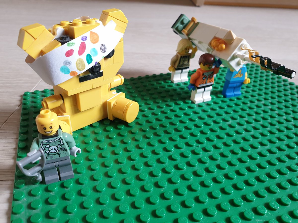 glitter_ball1's tweet photo. @HawkedonY6 #hawkedonvalues Zack says the Lego people are bringing money and presents to Pudsey and the children in need 😀 https://t.co/J2G1kRS5Tv