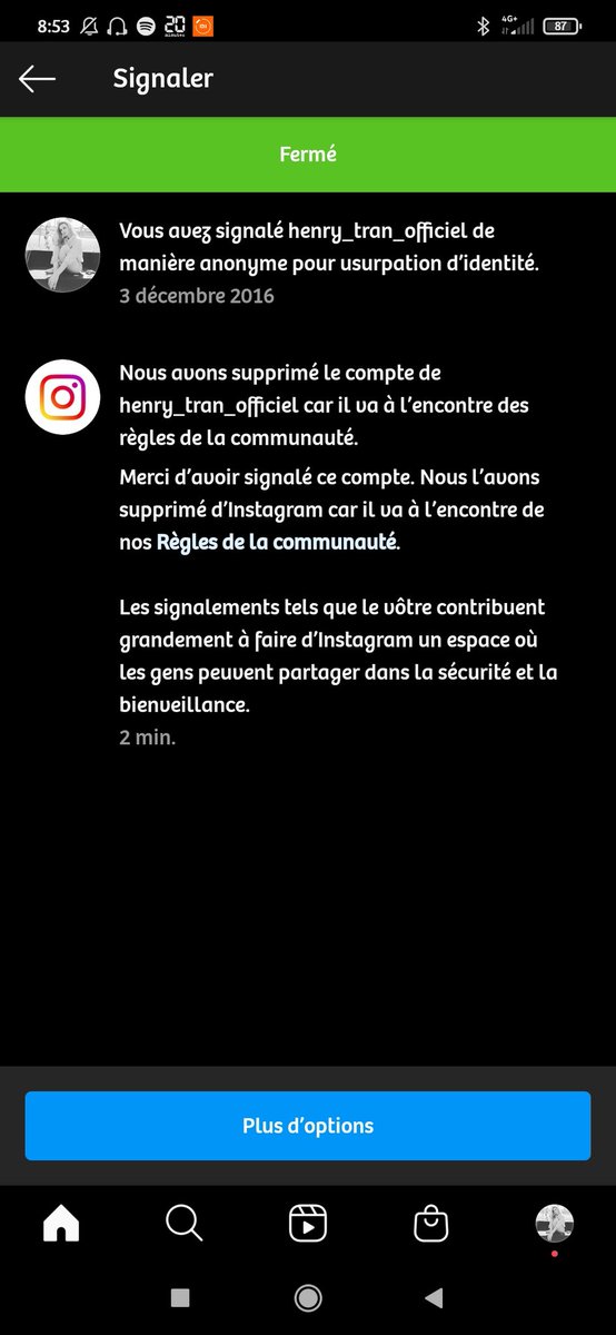 ManyMeltingDots's tweet photo. Il y a 4 ans je signalais un faux compte de @Henrirejaune. Il a été supprimé il y a quelques minutes. Le temps d'action est incroyable.
@Henrirejaune https://t.co/ovLtFi824q