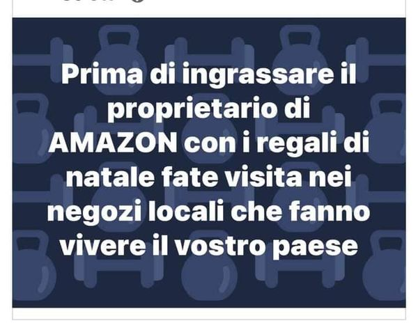 micheleguarino8's tweet photo. Voi sicuramente lo sapete già,
ma solo per ricordarlo a tutti noi
che dietro ai piccoli negozi ci sono
persone e famiglie che vivono della loro attività💙
#primaDi fare acquisti on-line pensateci!!! https://t.co/scgVg1Lic3