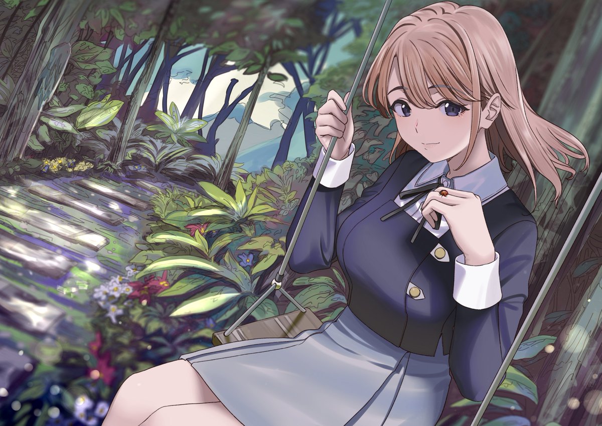#皆さん線画と塗った後を見せてください 