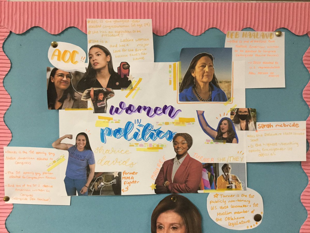 Some wonderful pupil work on some new faces in American politics. <a href="/Royal_High_Sch/">Royal High School</a>
