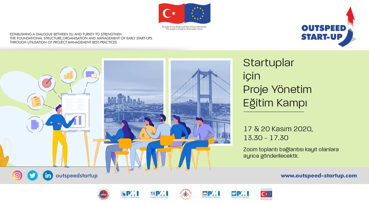 outspeedstartup's tweet photo. Startuplar için ücretsiz eğitim kamplarımız devam ediyor, serinin son eğitimlerini kaçırmamak için aşağıdaki bağlantıyı izleyerek kayıt olabilirsiniz.  https://t.co/cwv924QZmb #girişim #projectmanagement #knowhow #bestpractices @DiyalogProjesi https://t.co/4L3QMLYoeK