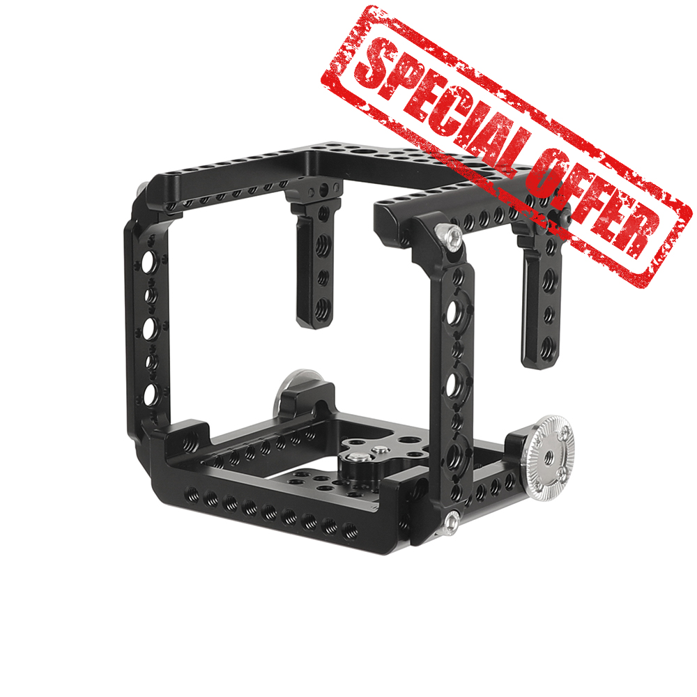 HDRiG RED #komodo  #Cameracage on sale!
With the construction of lightweight yet durable aluminum alloy, it protects four sides of your KOMODO camera while providing a variety of accessory mounting options.

#redcamera #film #filmmaking #filmmaker  #armyourcamera #moviemaking