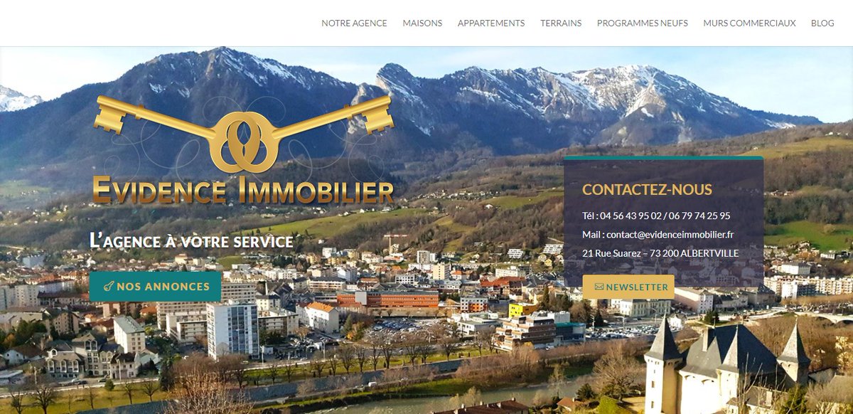 dbpro_web's tweet photo. Vous êtes de Savoie ? vous habitez du côté d'Albertville ? Découvrez Évidence Immobilier et leur site internet made by @dbpro_web.
https://t.co/CNYahTKsgy
#immobilier #siteimmobilier #agenceimmobiliere #albertville #savoie #conceptionsiteinternet #siteinternet https://t.co/DL7rnEeGQM