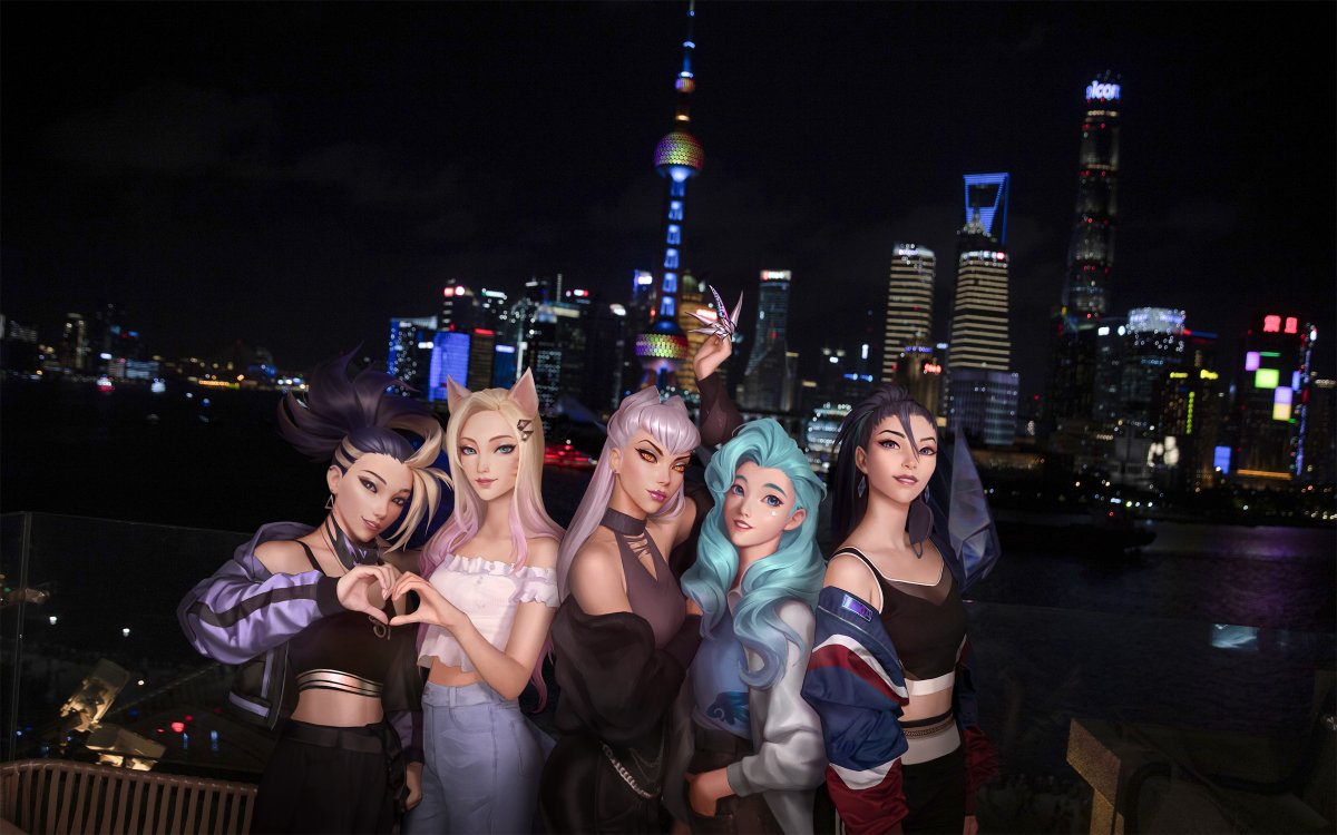 hshi2146's tweet photo. #Virtualavarta #VirtualReality 
How do you feel when you see these kinds of photos with virtual avatars in the real-world background?
Virtual celebrity became the trends in recent years, how the #VR has the synergy with celebrity culture? #arin2610
Photo via @aespa_official @K/DA https://t.co/3HEoSsMvrZ