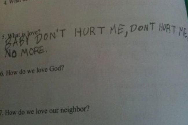 schitt’s creek characters as incorrect test answers