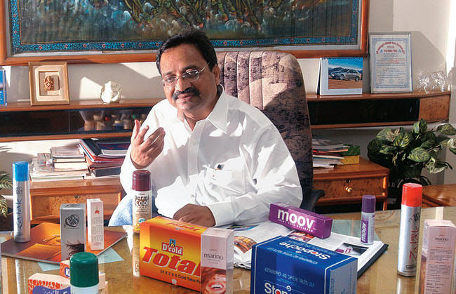 Over the years, he created brands like Krack, Itch Guard, Ring Guard, Dermi Cool, D-Cold, Livon and Set Wet at Paras Pharmaceuticals.