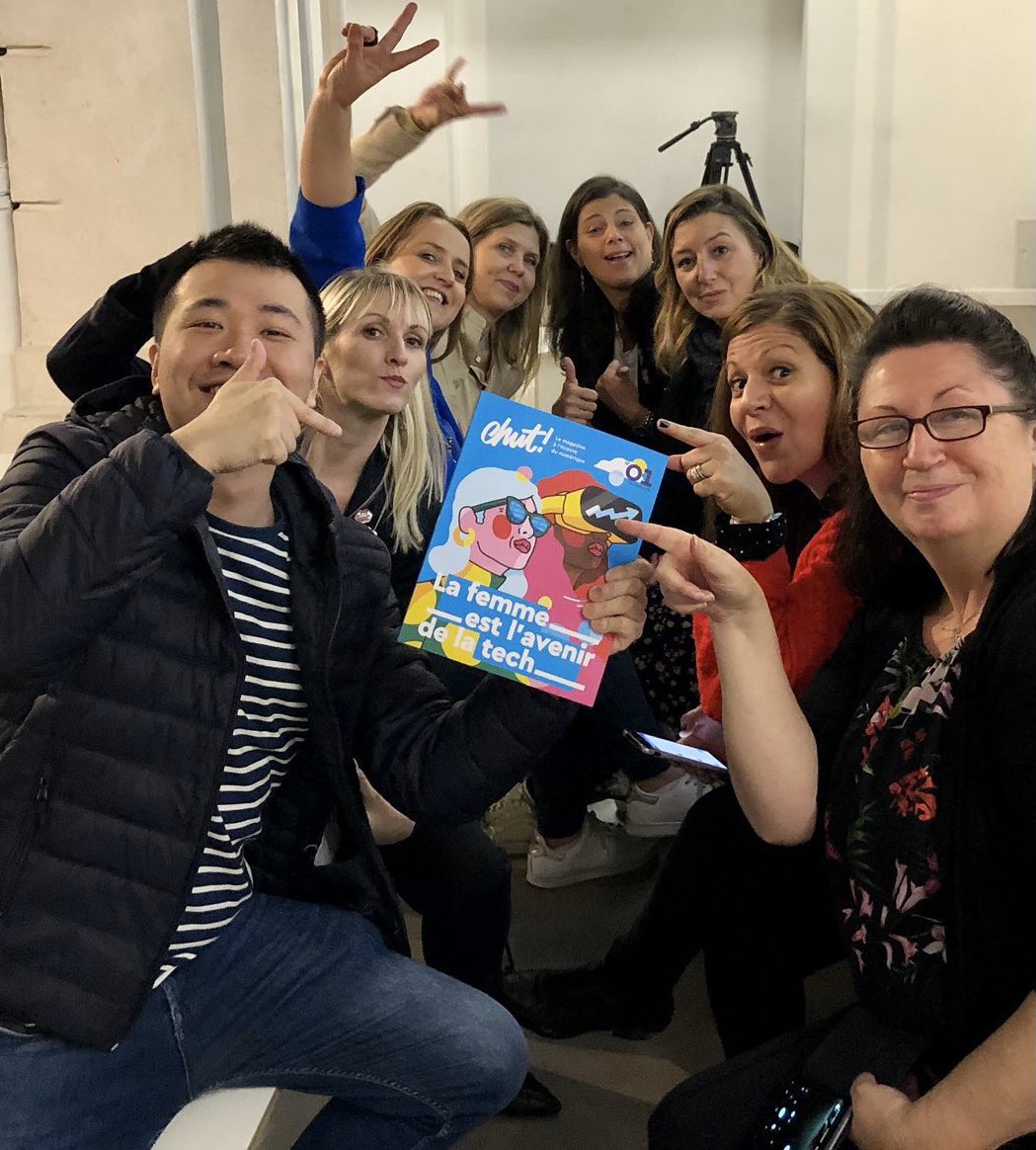 Nad_Alves's tweet photo. « La femme est l’avenir de la #Tech » #ChutMagazine 🤫
Cc @ChanPerco @kboullier @ThomasCOTTINET @loutro1990 @CelineBeckrich @BoostElles @VanessaVincentR @MereteBuljo https://t.co/tkXqwWcTYa