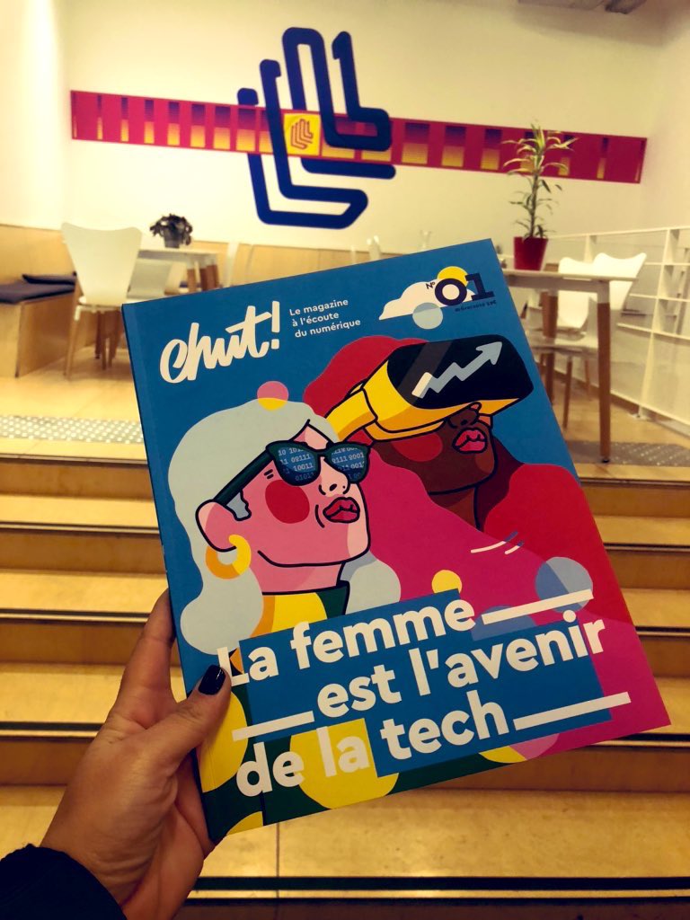 Nad_Alves's tweet photo. « La femme est l’avenir de la #Tech » #ChutMagazine 🤫
Cc @ChanPerco @kboullier @ThomasCOTTINET @loutro1990 @CelineBeckrich @BoostElles @VanessaVincentR @MereteBuljo https://t.co/tkXqwWcTYa