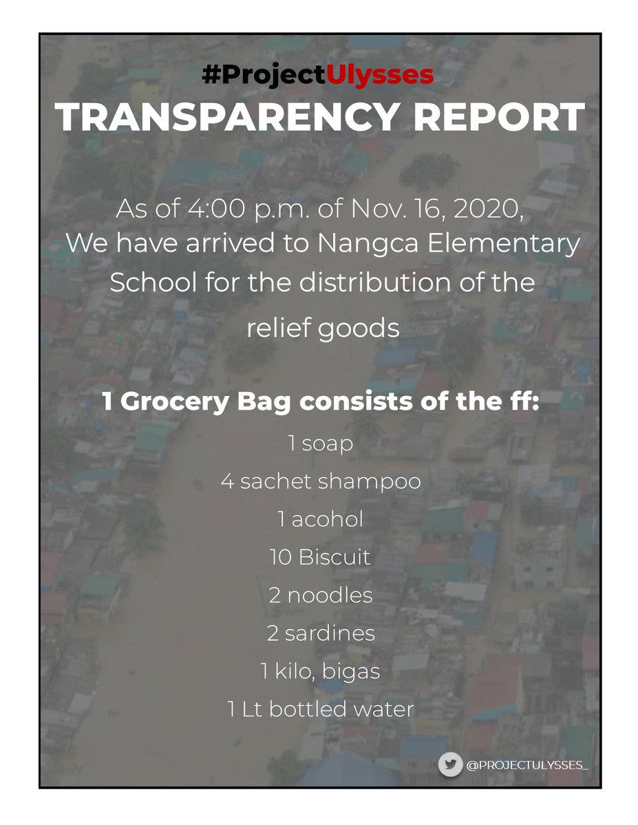 PROJECTULYSSES_'s tweet photo. ‼️TRANSPARENCY REPORT‼️

Nov. 16, 2020
16:00 p.m. https://t.co/nL3J5oNkj7