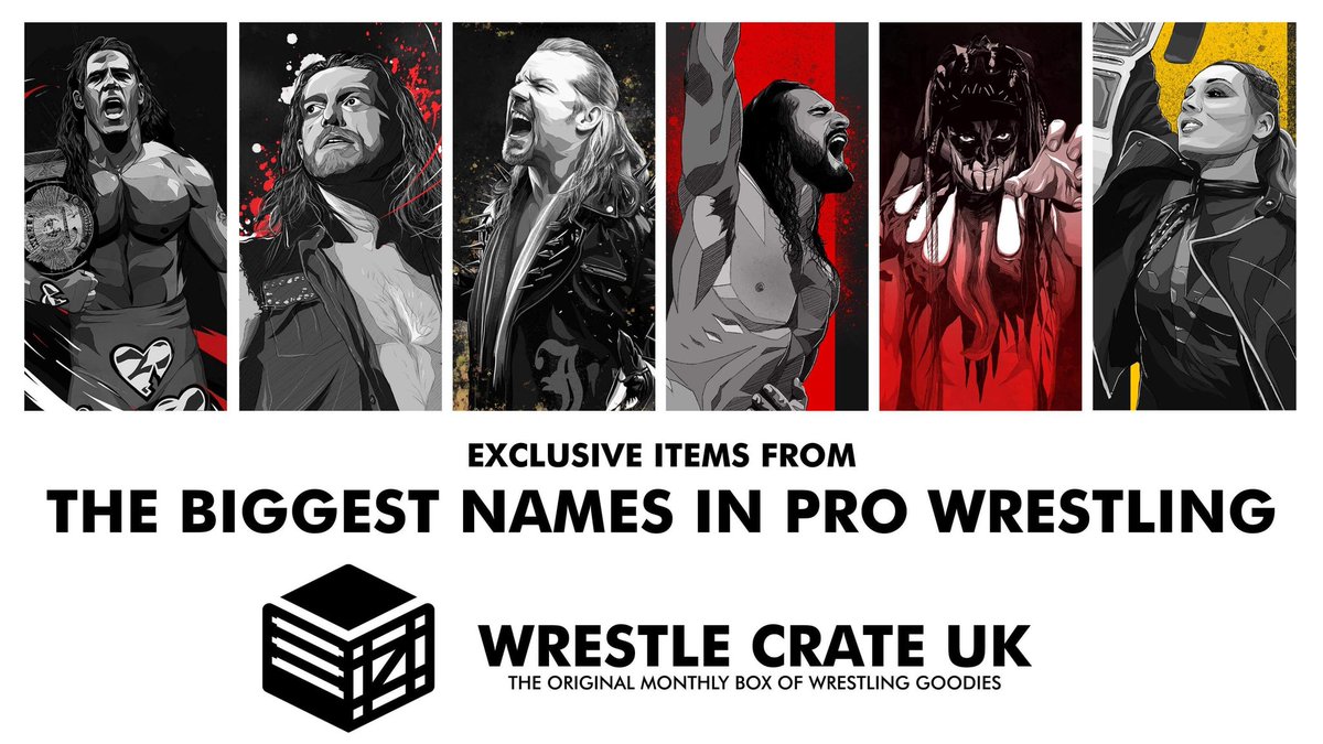 DVDsRUsPod's tweet photo. Want a box full of professional wrestling goodies? We have teamed up with @WrestleCrateUK!
Subscribe for your monthly box at https://t.co/oHZz7q0K55 - Enter coupon code DVDsRUs and get a free DVD with your crate!
#Partnership #WrestleCrate #FreeDVD #WrestlingMerchandise https://t.co/u6zKhhRyHy