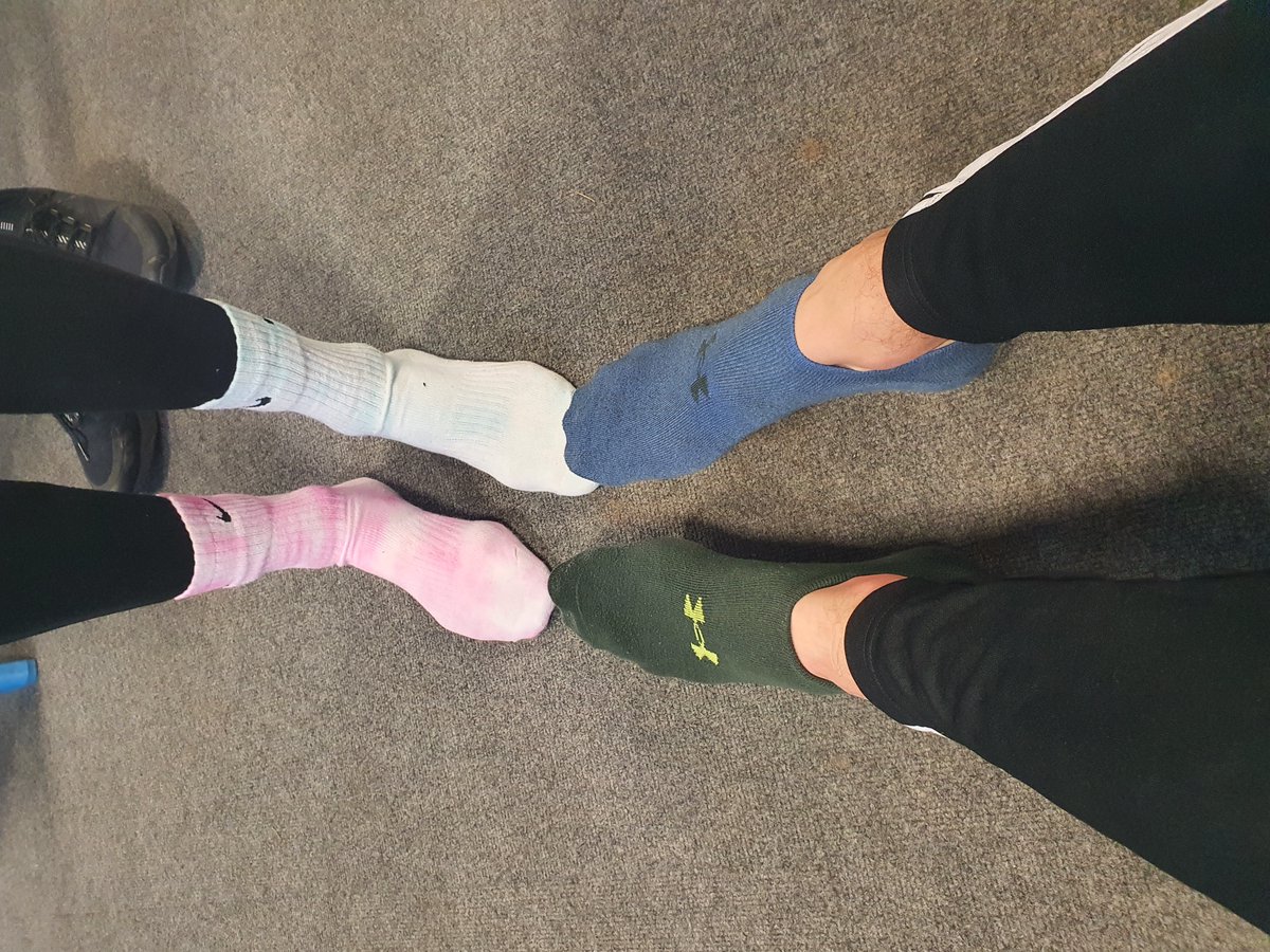 MrCHickman1's tweet photo. #OddSocksDay #Antibullyingweek2020  @missfosterAHS https://t.co/iA6Y9uR2eq