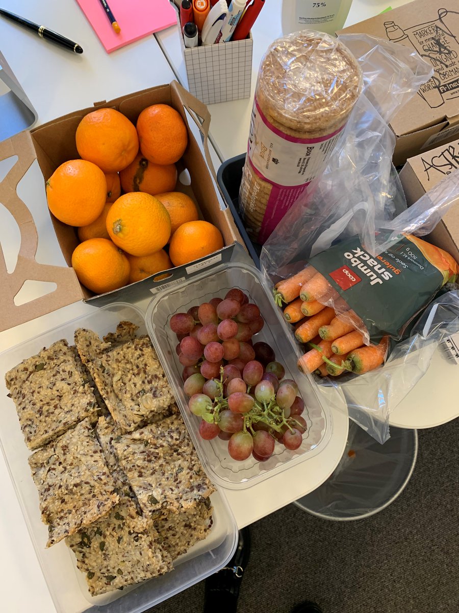 #Selfcareweek starter idag! Husker du at passe på dig selv? Idag sørger vi for sunde og lækre snacks på kontoret, så blodsukkeret kan holdes stabilt! #goselfcare #selfcare
#selfcareweek