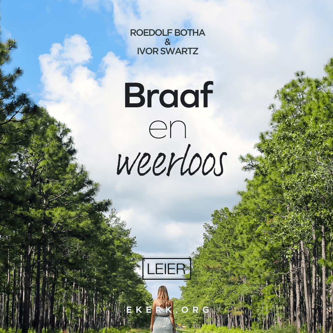 Hier is die nuutste #Leier nuusbrief deur Roedolf Botha en @IvorSwartz "Braaf en weerloos” bit.ly/2IvitF9 #Ekerk