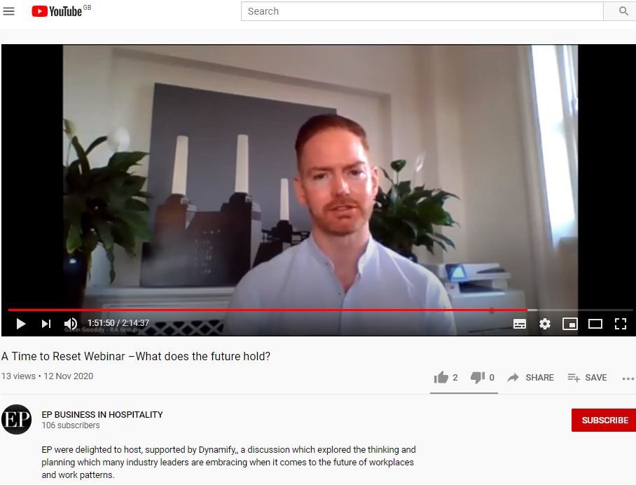 Our Marketing Director recently participated in <a href="/EPmagazineuk/">EP Magazine</a> panel discussion exploring the thinking and planning of the future of workplaces and work patterns. 

To watch the talk, click on the link below and scroll to 1.51min. 
 lnkd.in/dGd-ZDU

#thoightleadership