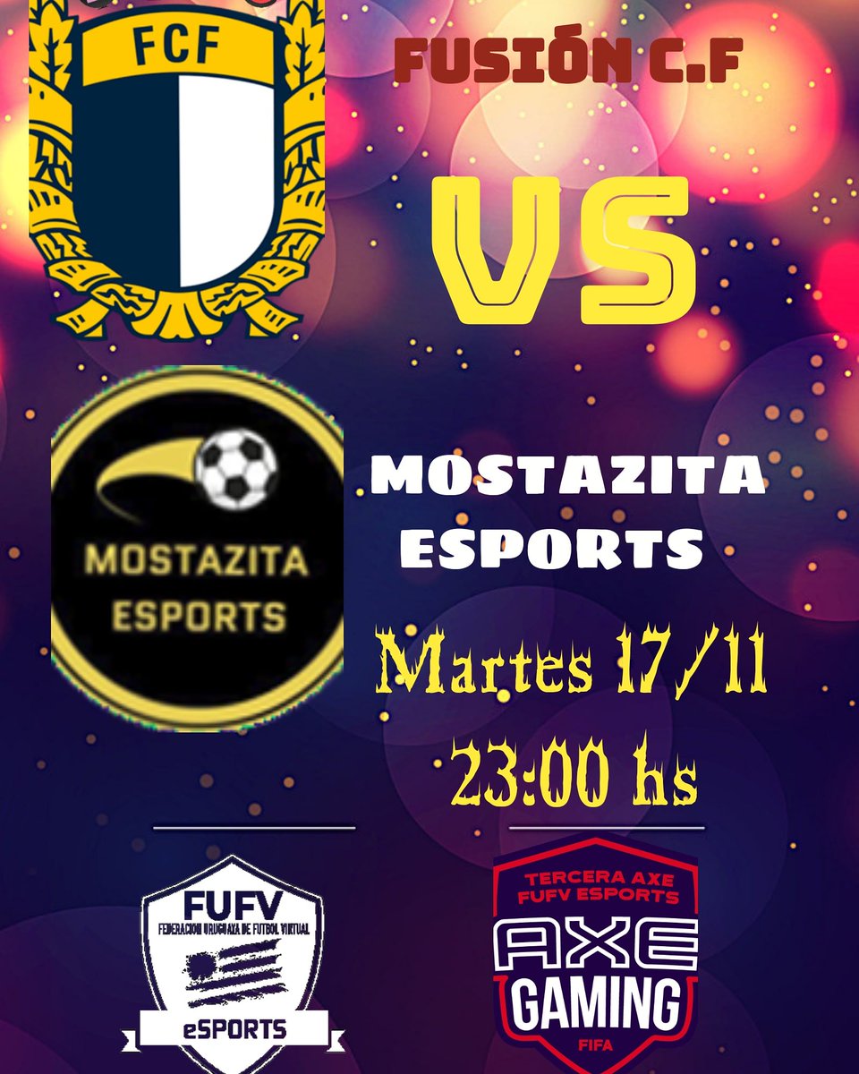 CFusionados's tweet photo. Con todo chicos en estas quinta y sexta fecha de la liga FUFV 3° DIV https://t.co/DUDoExJVvF