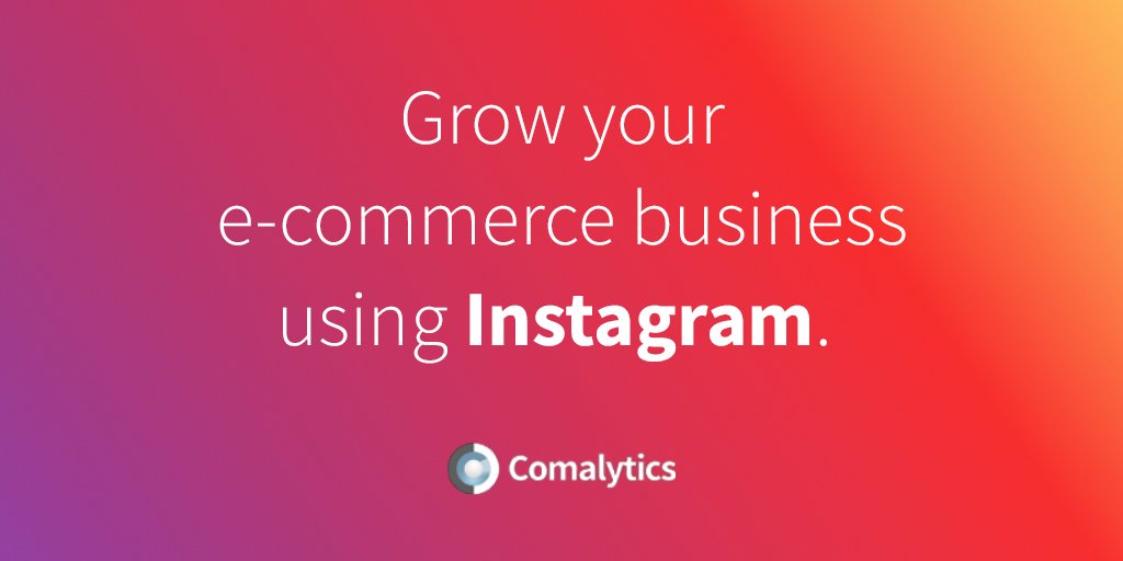 Comalytics's tweet image. Over 200 million users visit at least one business profile every day on Instagram - we like those odds, right?
Find out how to sell online using Instagram here: bit.ly/3jbDUY6  
#ecommercesolutions #B2C #Instagram #Comalytics
