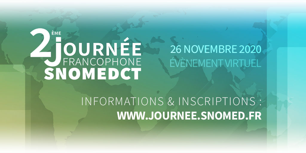 ReseauPHAST's tweet photo. [#JFSnomed20] La journée francophone SNOMED CT se transforme en édition 100% numérique ! 
🔜RDV le 26 novembre pour une expérience virtuelle interactive. 
Inscription gratuite >> https://t.co/gwOU10apC9 https://t.co/folBGDWs45